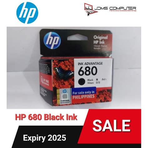 HP 680 Black Ink Advantage Cartridge Shopee Philippines