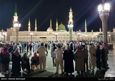 Muslims at Masjid Al-Nabawi during Hajj Rituals - Photo news - Tasnim ...