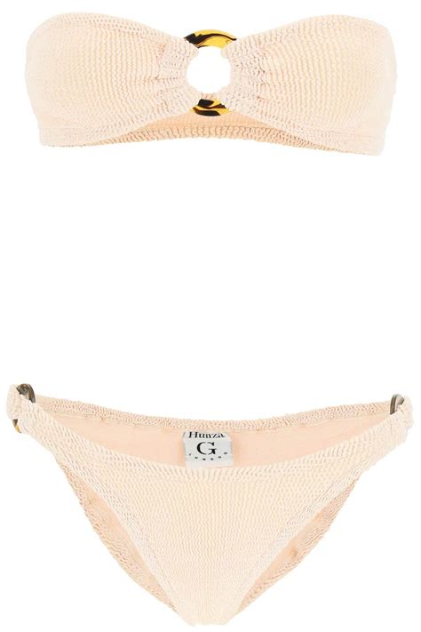 Hunza G Gloria Bikini Set In Natural Lyst