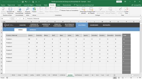 Planilhasvc Planilha De Controle De Estoque De Almoxarifado Em Excel 40