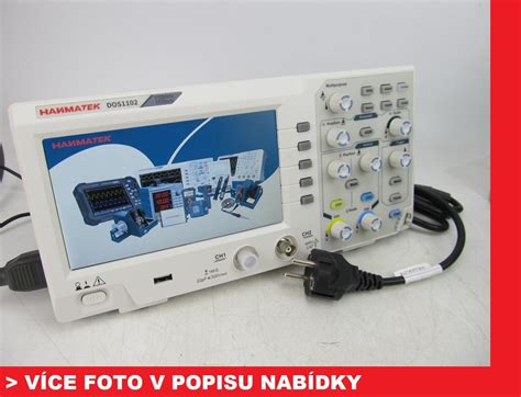 HANMATEK DOS1102 - digitální osciloskop 110MHz, 1 GSa/s, 2 kanály | Aukro