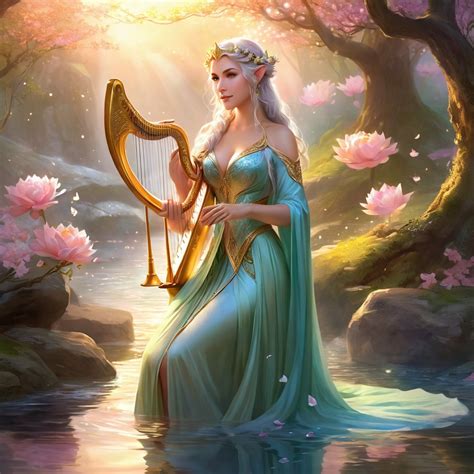 Elf Princess In Hot Spring Scene Stable Diffusion Online