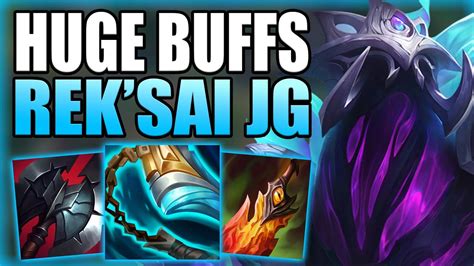 How To Carry With Rek Sai Jungle After The New Buffs Best Build