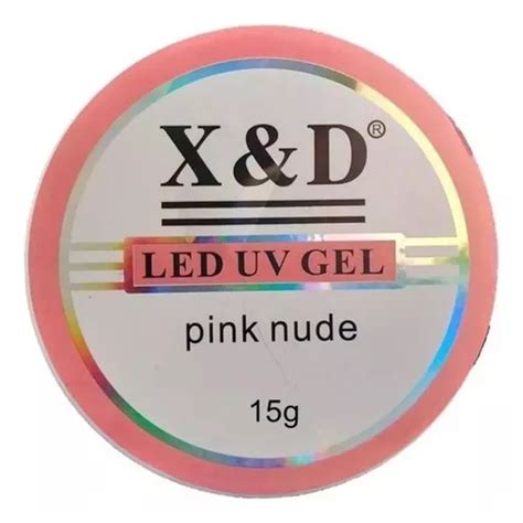 Gel Pink Nude Led Uv X d 15g Para Unhas Gel E Acrigel Parcelamento sem acréscimo