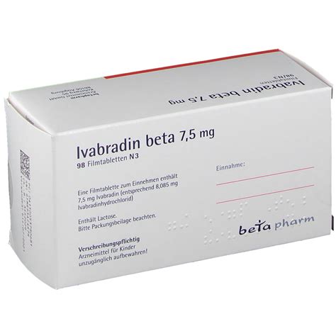 Ivabradin Beta Mg St Mit Dem E Rezept Kaufen Shop Apotheke