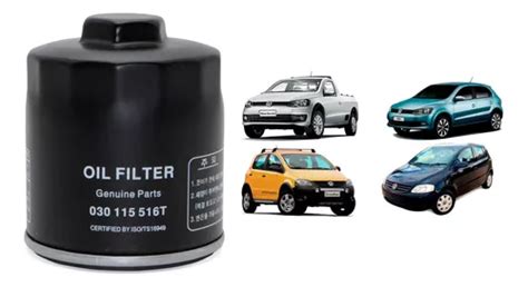 Filtro De Aceite Vw Polo Lupo Gol Saveiro Crossfox Cordoba Mercadolibre