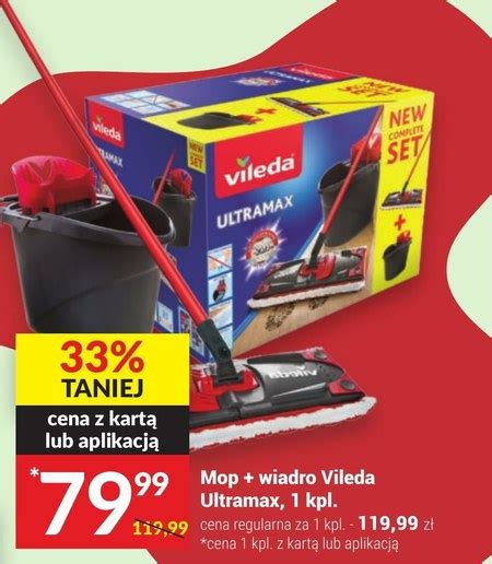 Zestaw Mop I Wiadro Vileda Taniej Promocja Tw J Market Ding Pl