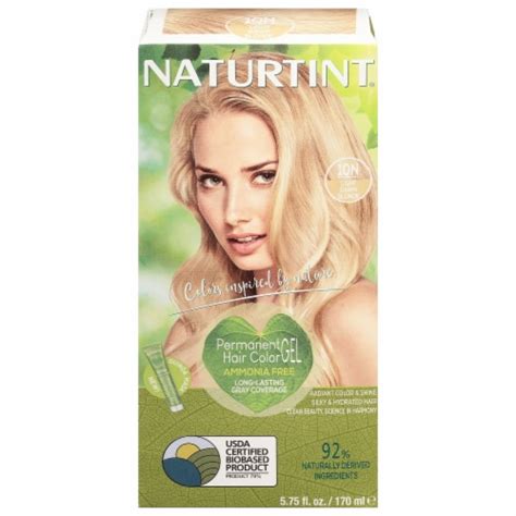 Naturtint Hair Color 10N Blonde Dawn 3 Pk 5 75 Fl Oz Kroger
