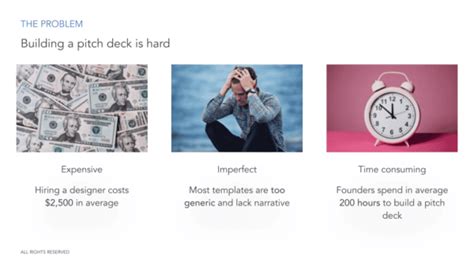 Startup Pitch Deck The Problem Slide Examples