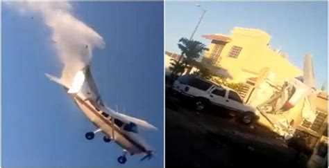 La Caída Y Choque De Una Avioneta En Una Casa Dejó 4 Muertos Diario De Morelos