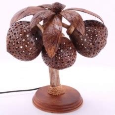 Светильник из кокоса "Пальма" | Потолочные светильники | Подарки.ру