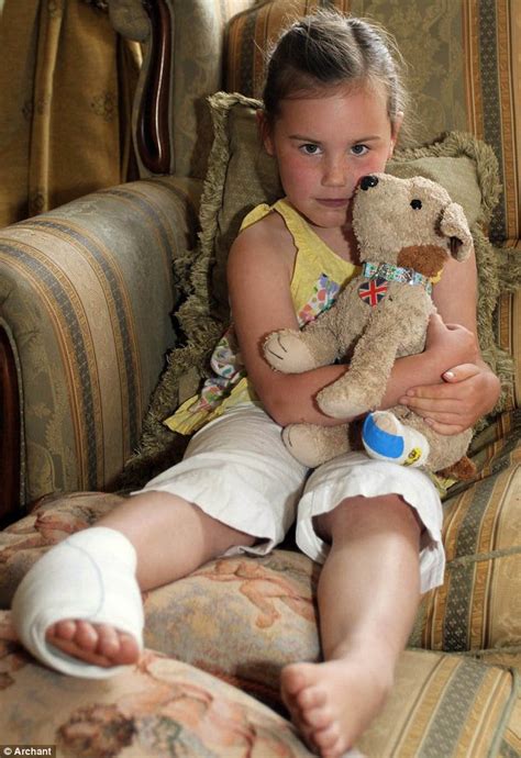 Six Year Old Girl Suffers Serious Burns To Her Feet After Walking On Red Hot Sand After Beach