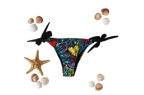 Triangle Bikini Brazilian Bikini Sexy Swimsuit Beach Etsy