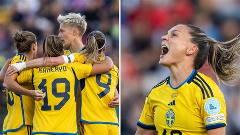 Fotboll Kosovare Asllani Sett Fler Djur N M Nniskor H R Svt Sport