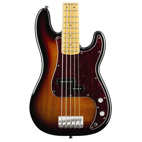 Disc Squier By Fender Vintage Modified P Bass V 5 String 3c Sunburst