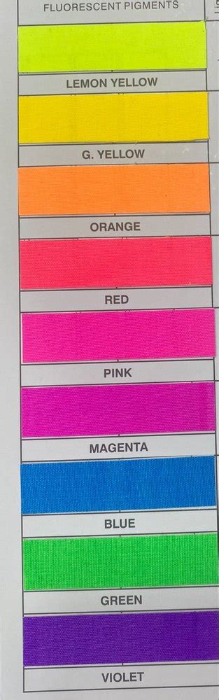 Fluorescent Pigments Powder At Best Price In New Delhi By S B Shah Co