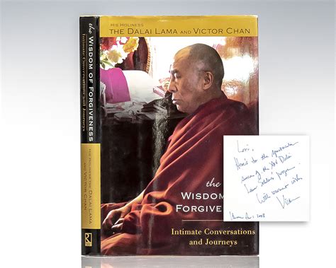 Dalai Lama Signed Photograph