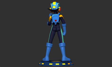 3d File Mega Man Battle Network 👨 ・3d Printer Design To Download・cults