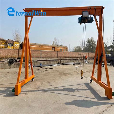 Hoist Indoor Mobile Lifting Equipment Power Mobile Portable Aluminium