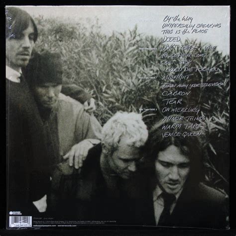 Red Hot Chili Peppers By The Way Lp Ss Ss