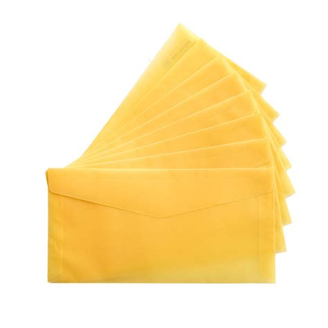 Конверт из кальки медовый Е65 (90 г/м2) с треугольным клапаном ...
