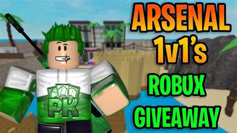 Roblox Arsenal V S With Viewers Robux Giveaway After Every Subs