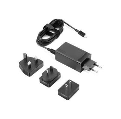 Lenovo 65W USB C Travel Adapter power adapter 65 Watt På lager