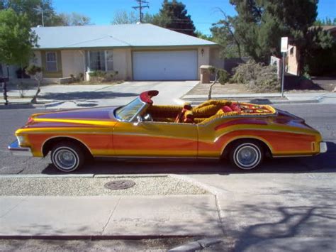 Orange Buick Riviera Lowrider Picture Plush Interior Buick