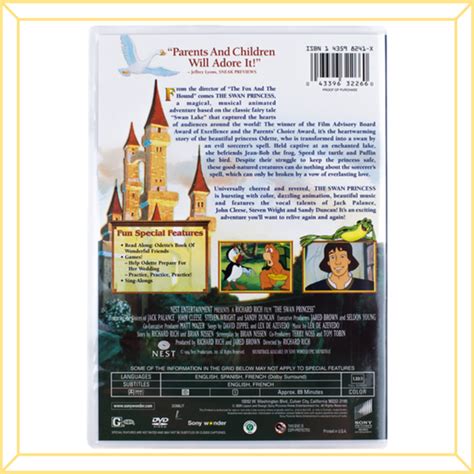 Vintage Tagged Dvd The Swan Princess