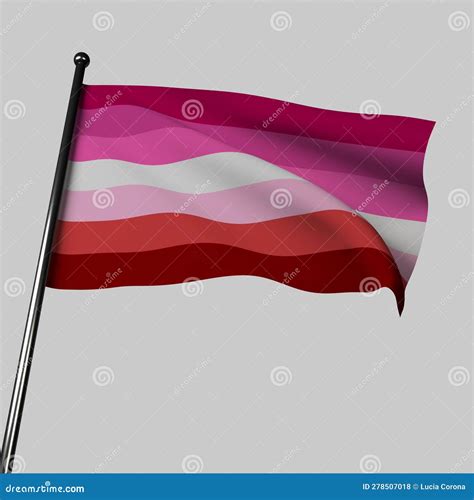 Butch Lesbian Pride Flag Symbol Of The LGBT Community Pride Flag Poster Icon Logo Sign