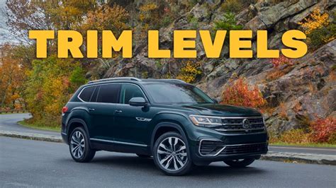 2022 Volkswagen Atlas Trim Levels And Standard Features Explained Youtube