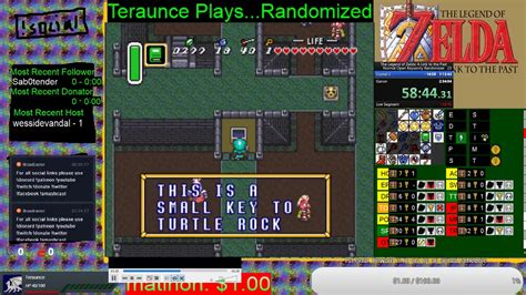 Teraunce Plays Rando ALttP Normal Open Keysanity Race SRL YouTube