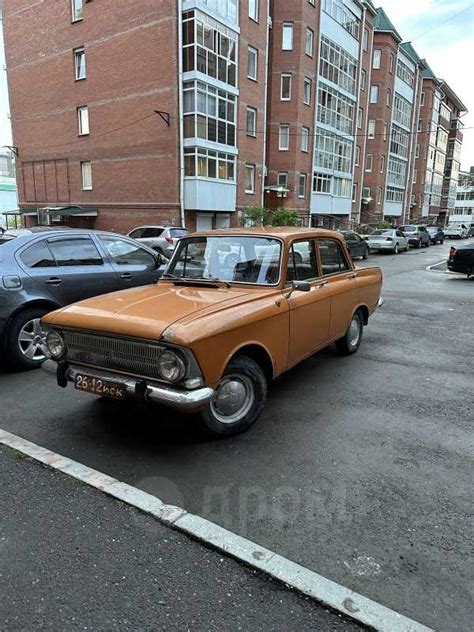 Купить Москвич 412 1980 в Иркутске, Продам москвич 412, оранжевый ...