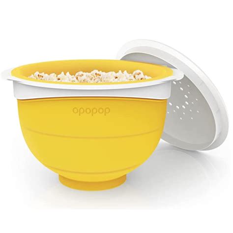 Opopop Silicone Popcorn Popper Microwave Popcorn Maker Collapsible