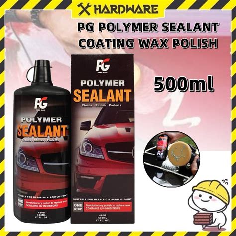 PG Polymer Sealant Coating Wax Polish 500ml Made In USA Kilang