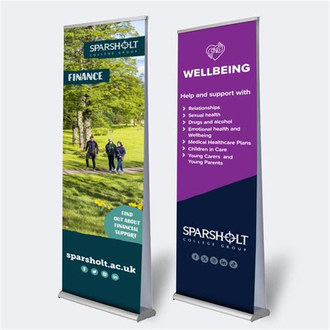 Premium Double Sided Roller Banner Fast Free Delivery