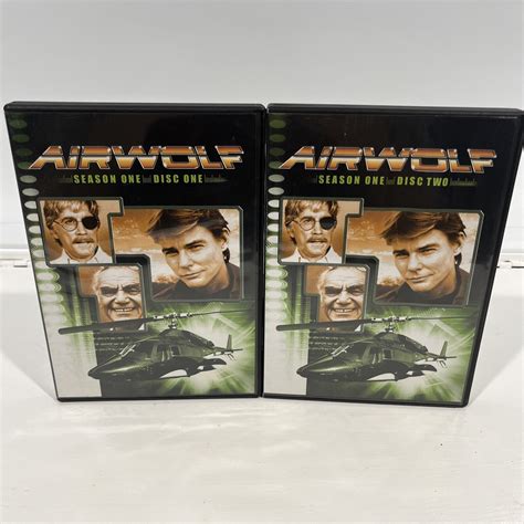 Airwolf Season One 1 Dvd Set 2005 Jan Michael Vincent 🍀buy 2 Get 1