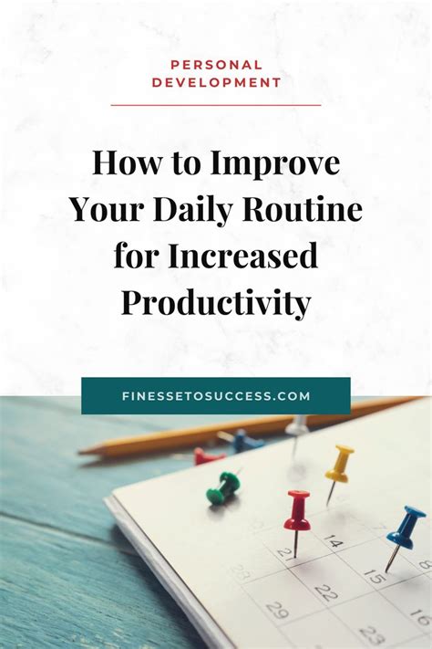 How To Improve Your Daily Routine For Increased Productivity In 2024