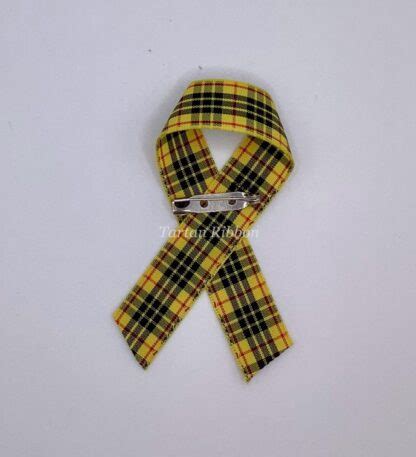 MacLeod Tartan Ribbon Awareness Pins – Tartan Ribbon