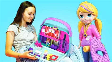 СЮРПРИЗ В КАРМАНЕ! Открываем наборы с Polly Pocket / Полли Покет. Куклы ...