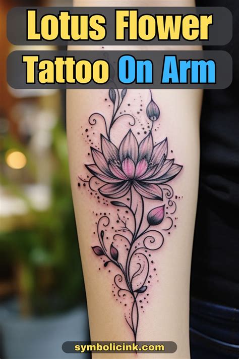 Lotus Flower Arm Tattoo Discover The Beauty Of Floral Body Art