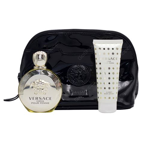 Versace Eros T Set With Pouch For Women 3pcs Buy Online