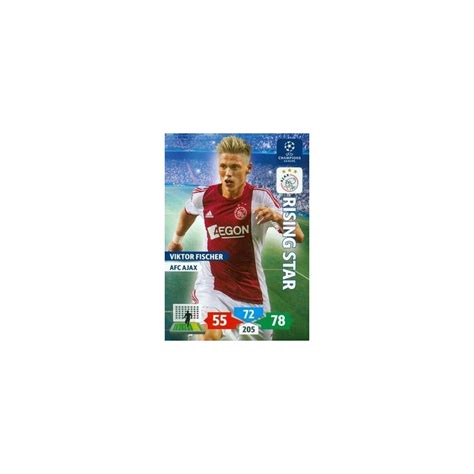 Buy Cards Viktor Fischer Afc Ajax Panini Adrenalyn Xl Champions League