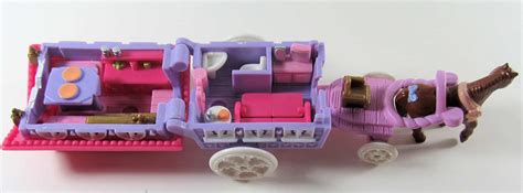 24957 1995 Polly Pocket Circus Wagon On The Go Out N About