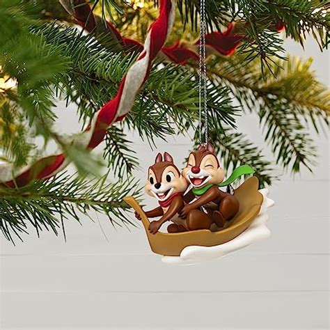 Hallmark Keepsake Christmas Ornament 2023 Disney Chip And Dale Snow