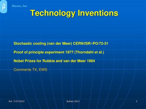 Rolland Johnson, Muons, Inc. - ppt download