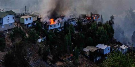 Ascienden A Las Casas Afectadas Por Incendios Forestales En