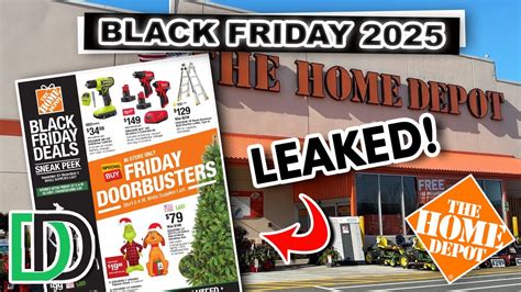 LEAKED! Home Depot Black Friday Ad 2025 - YouTube