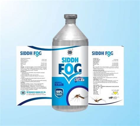 Siddh Fog Deltamethrin Ulv Mosquito Killer Litre Bottle At Rs