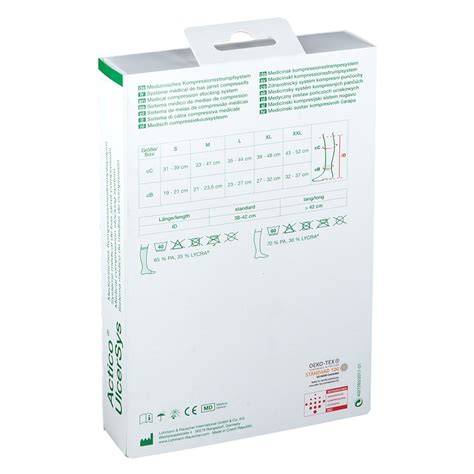 L R Actico Ulcersys Syst Me Taille Small Nude Blanc Pc S Redcare Pharmacie